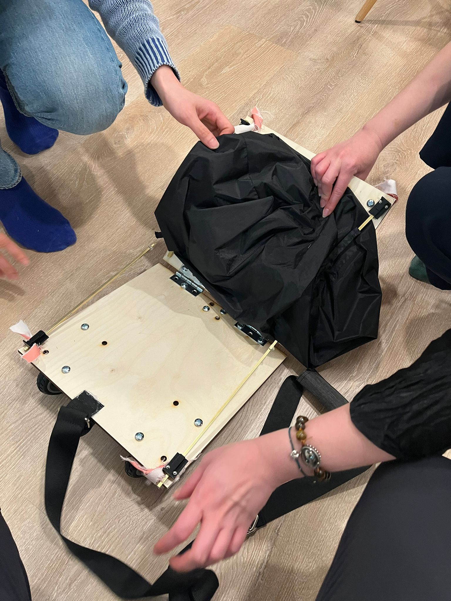 Testing the first prototype